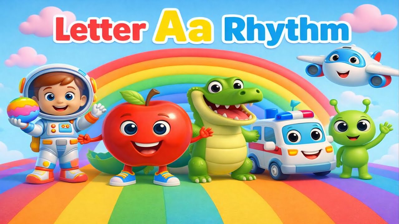 Letter A Song|A for Preschoolers|A Is for Apple|Learn the Letter A song| 