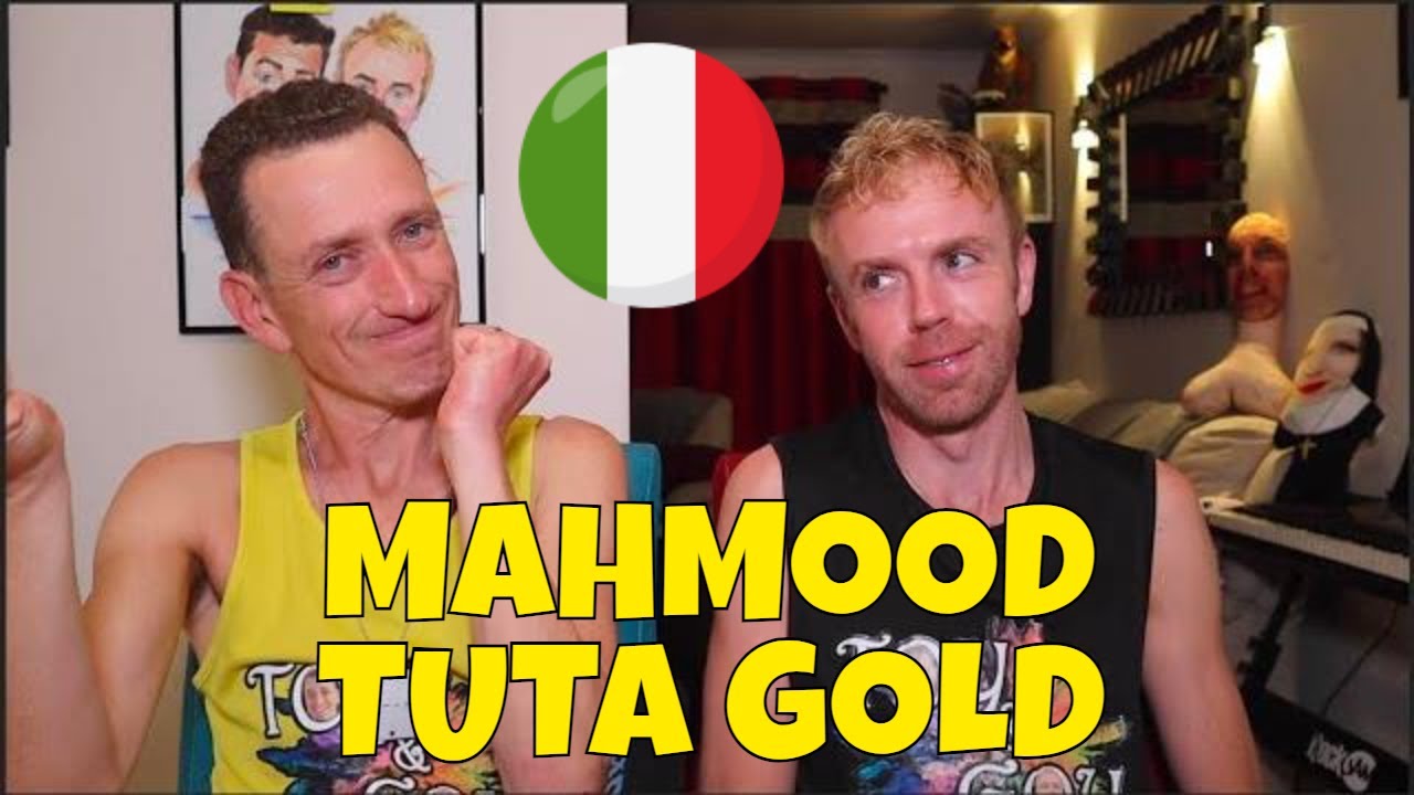 MAHMOOD - TUTA GOLD - REACTION - SANREMO 2024