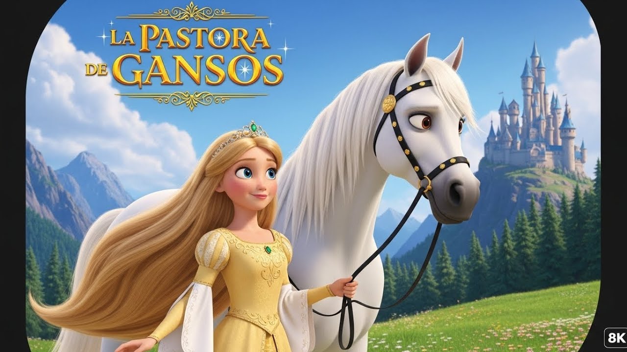 La Pastora de Gansos Cuento de Hadas Clásico | Historia de Traición y Triunfo
