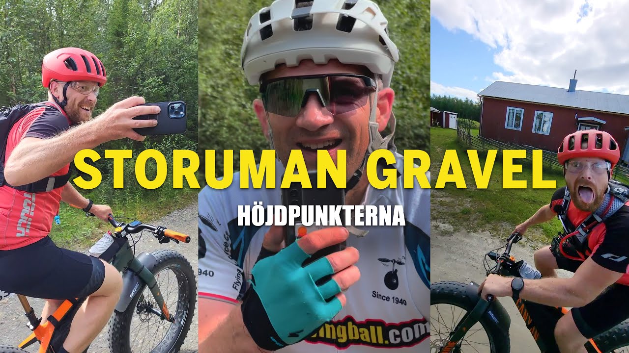 Storuman Gravel 2023 - Höjdpunkterna från 116 km (med fatbike)