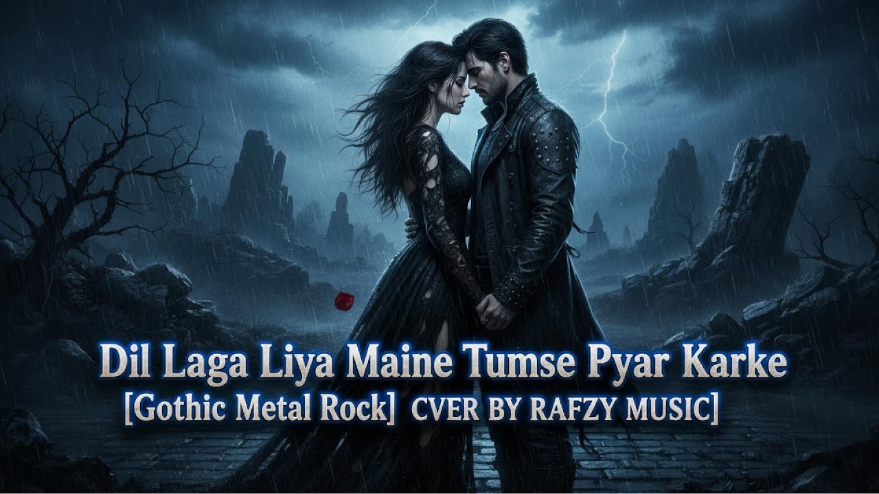 Dil Laga Liya Maine [Gothic Metal Rock ] COVER BY RAFZY MUSIC I Alka Yagnik I Udit Narayan