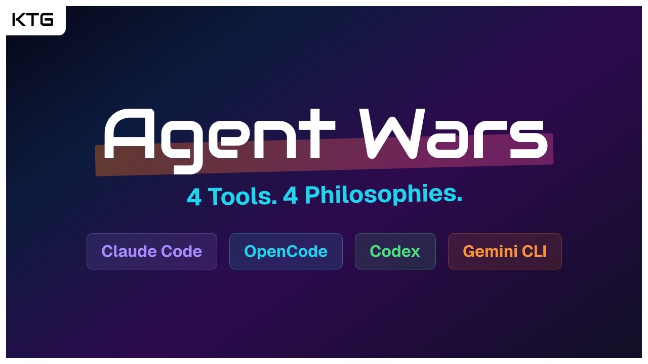 AI Coding Agents: 4 Tools, 4 Philosophies