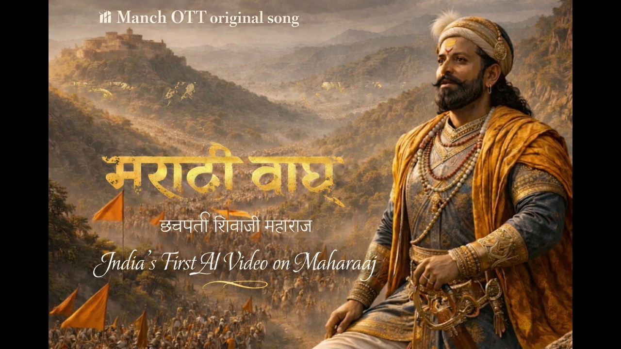 🔥Marathi Wagh – Shivaji Maharaj Jayanti Special Song | New Song 2026 | Manch ott 