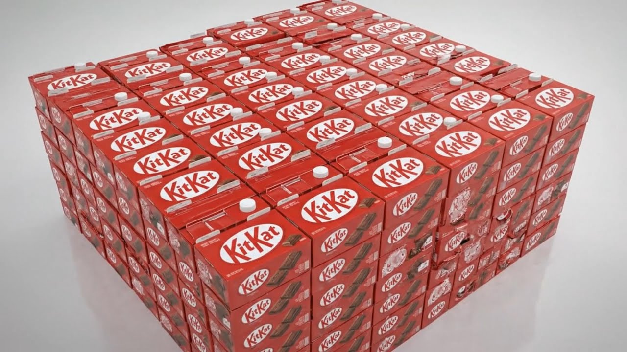 How KitKat Is Made Inside Factory