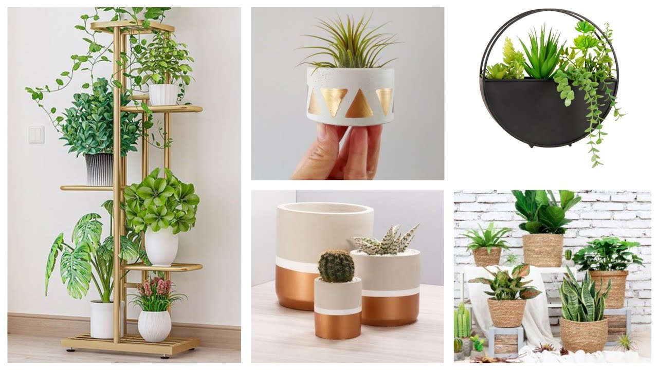 أفكار✨صنع اصيص زرع ☘️ صنع رفوف لتنظيمها واعادة تدوير علب الصفيح#diy#ideas#افكار