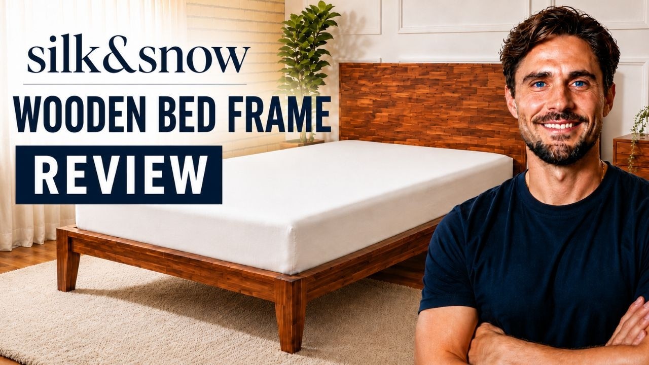 Silk & Snow Wooden Bed Frame Review - The Best Wooden Bed Frame?