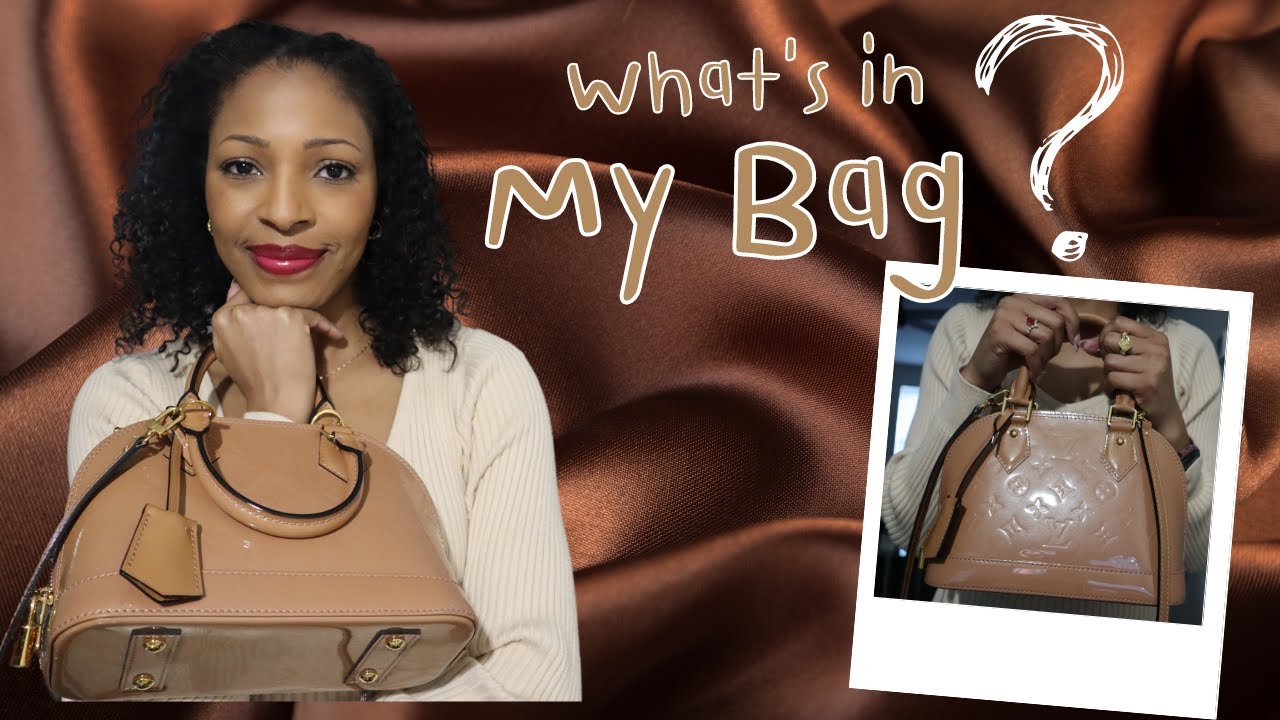 What's in my bag | LV Alma BB