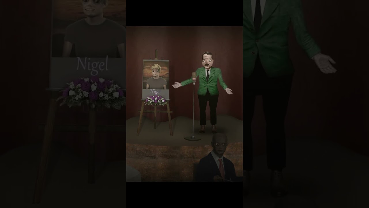 Tonight's main course is NIGEL  #comedy #animation #horror