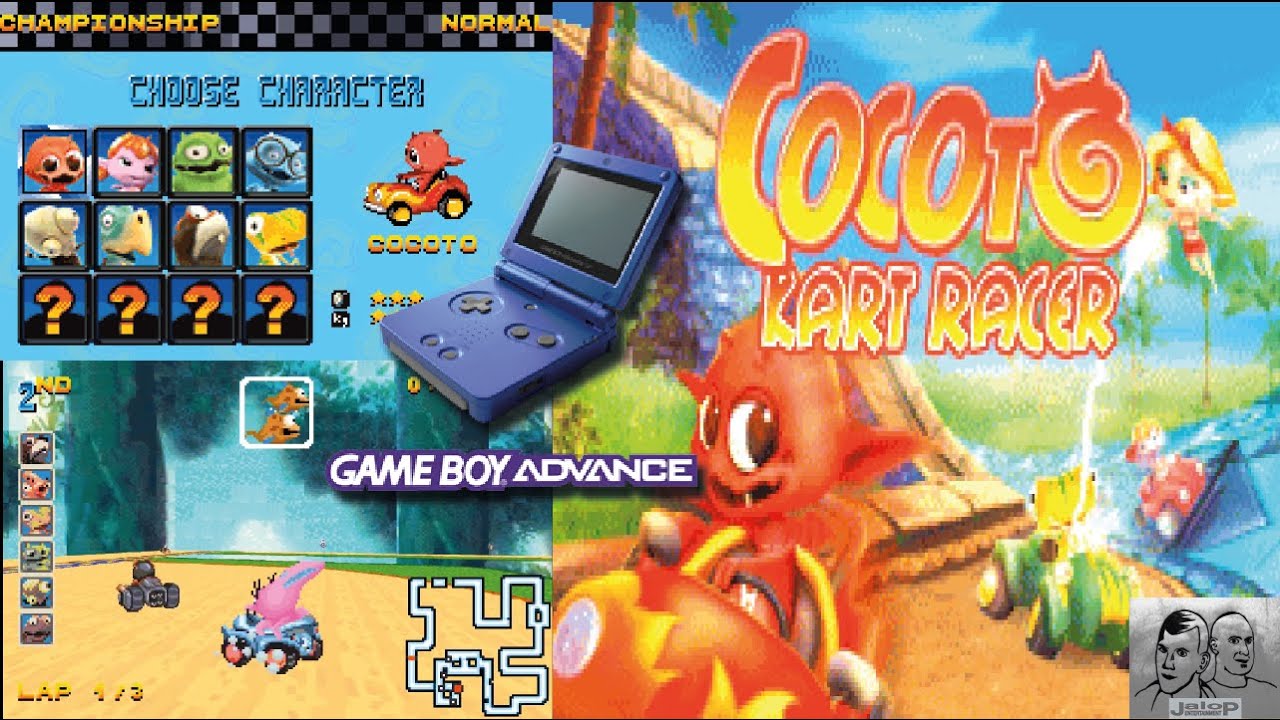 Cocoto Kart Racer GBA - C&M Playthrough