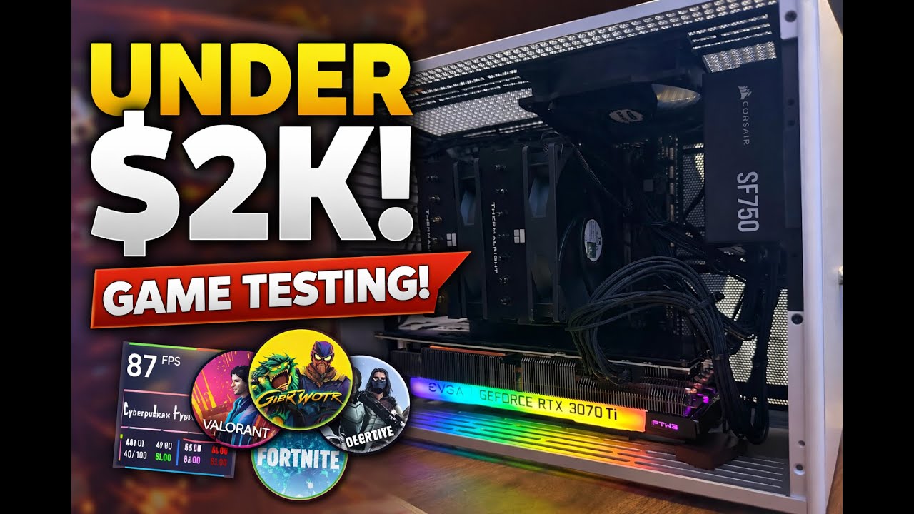 NCASE M3 BUILD SHOWCASE + GAME TESTING. UNDER 2K!!!!!
