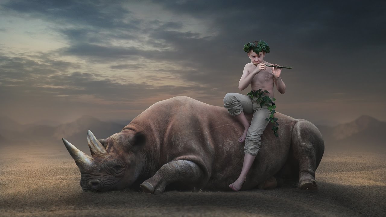 Photoshop Tutorial | Fantasy Photo Manipulation Rhino