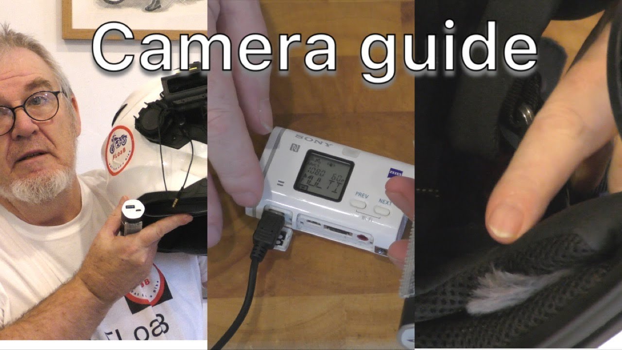 FLoaB's guide to his moto Cameras - Sony Action Cams, mounting, sound and power