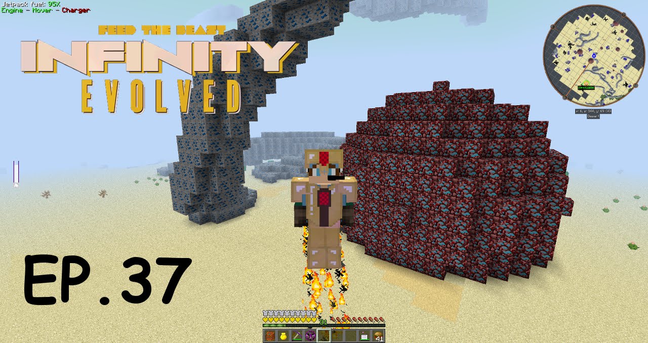 FTOG Server Infinity Evolved Ep.37 Building Worlds and Angel wings