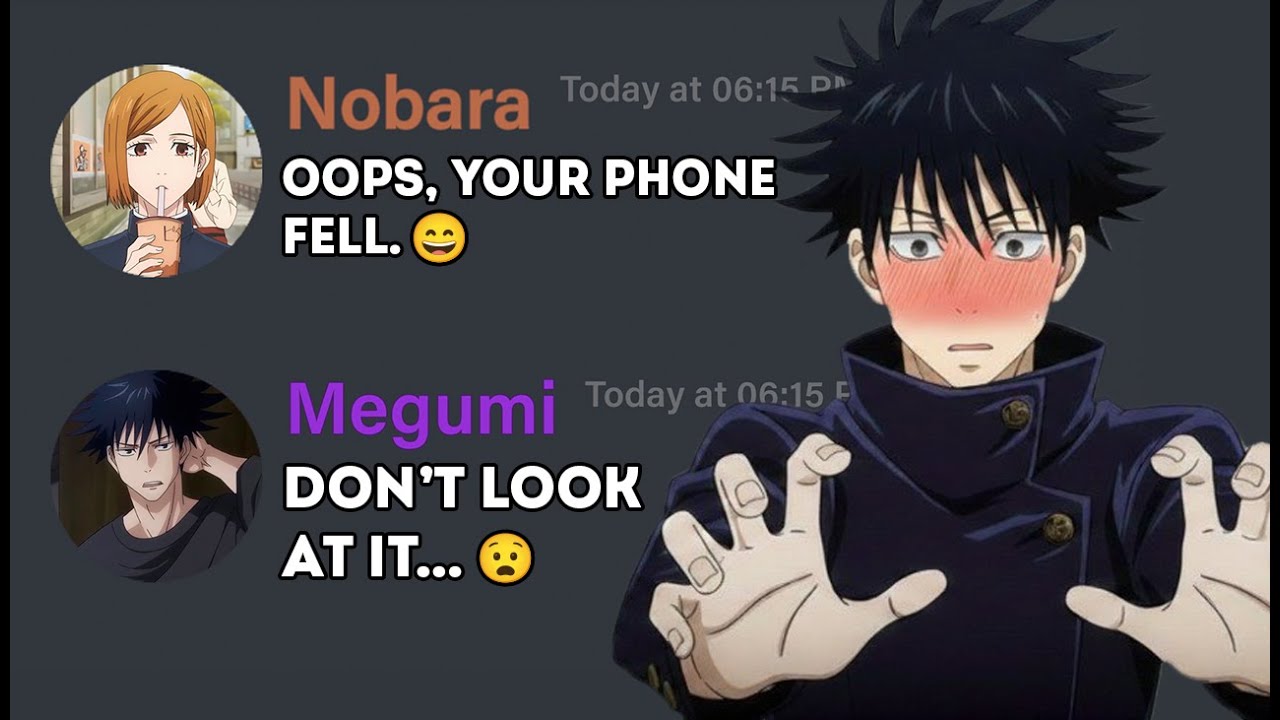 If Nobara got Megumi CRUSH LIST | Jujutsu Kaisen Discord Server