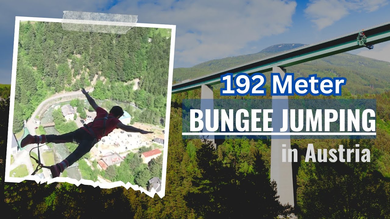 Bungee jumping Innsbruck | Europabrücke | 192 meter | Austria