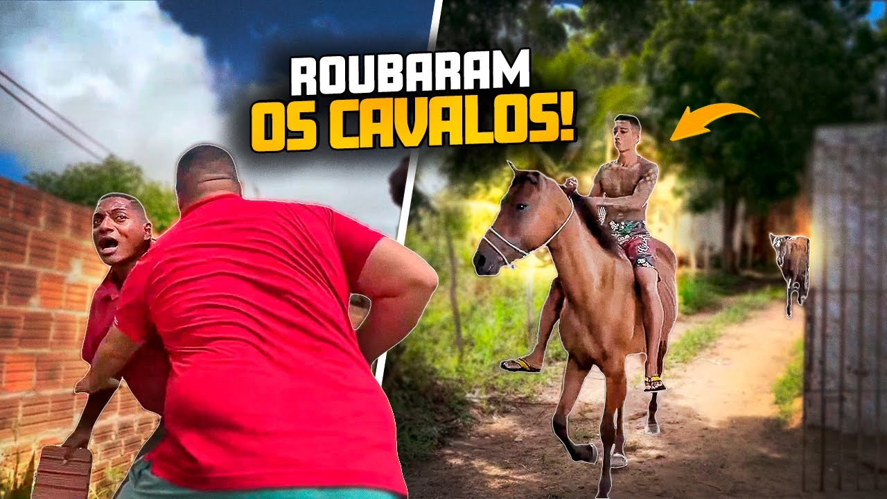 ROUBARAM OS CAVALOS DO SÍTIO DE BETO TIZIU E ELE PEGOU NO FLARA 😱 | BETO TIZIU