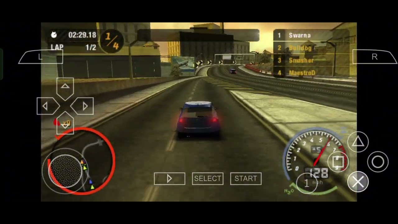 Blacklist 14 (Event) Show Your Stuff Circuit - Need For Speed Most Wanted 5-1-0 PSP Gameplay