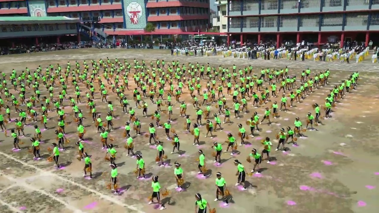 DRILL DISPLAY BY ST. MARY'S LP SCHOOL #ANNUAL SCHOOL SPORTS 2025