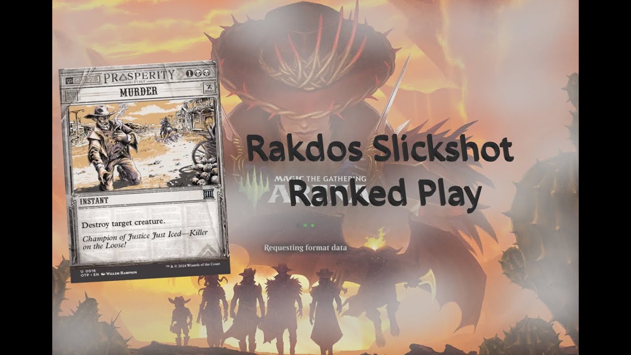 Rakdos Slickshot Show-off Deck Tech | MTG Arena Standard Gameplay