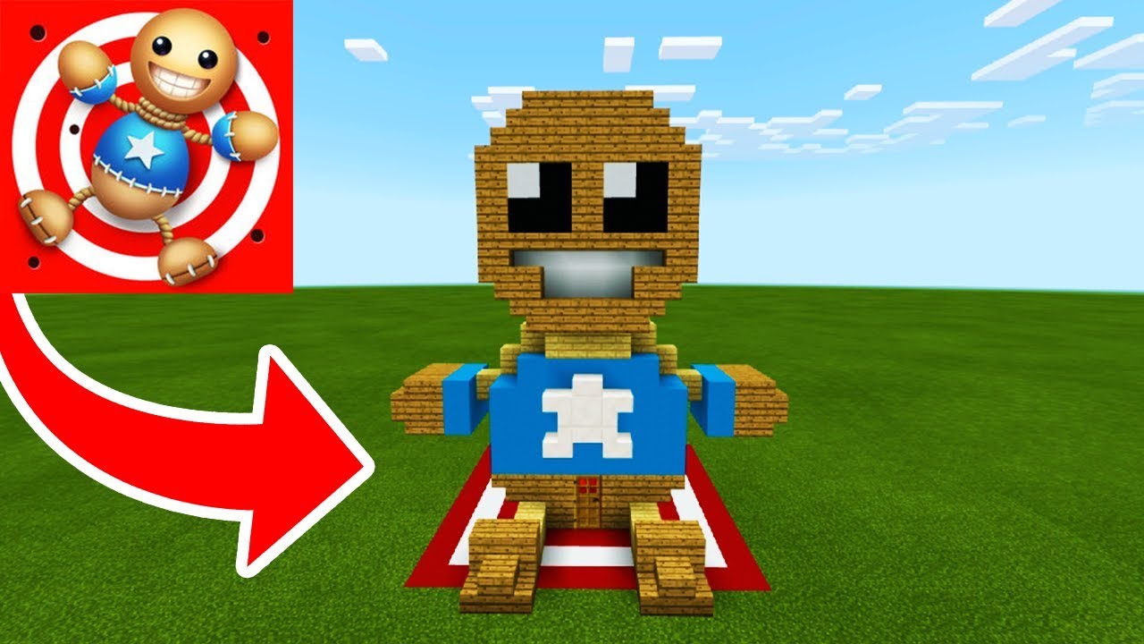 Minecraft: How To Make a Kick The Buddy House In Minecraft 