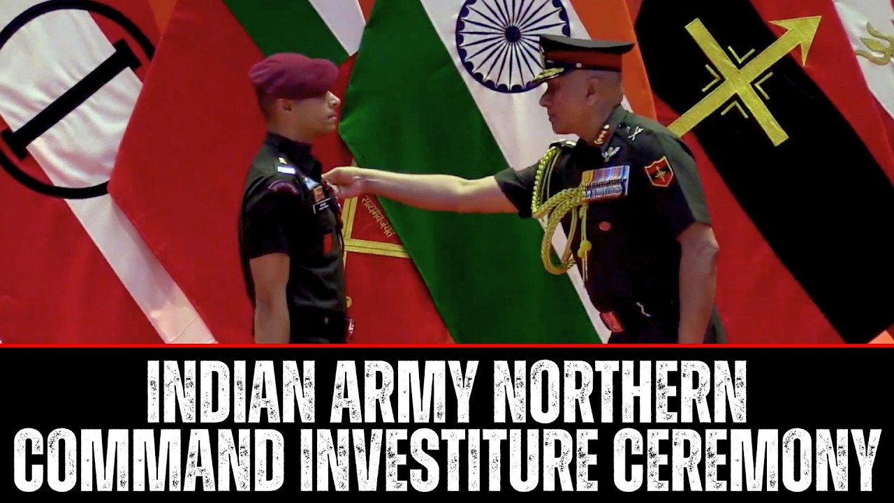 Indian Army Northern Command Investiture Ceremony | #NationalDefence