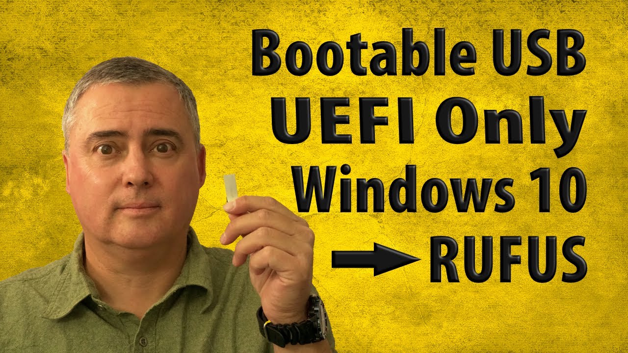 Создание загрузочной флешки UEFI для Windows 10 методом Rufus — загрузка только UEFI