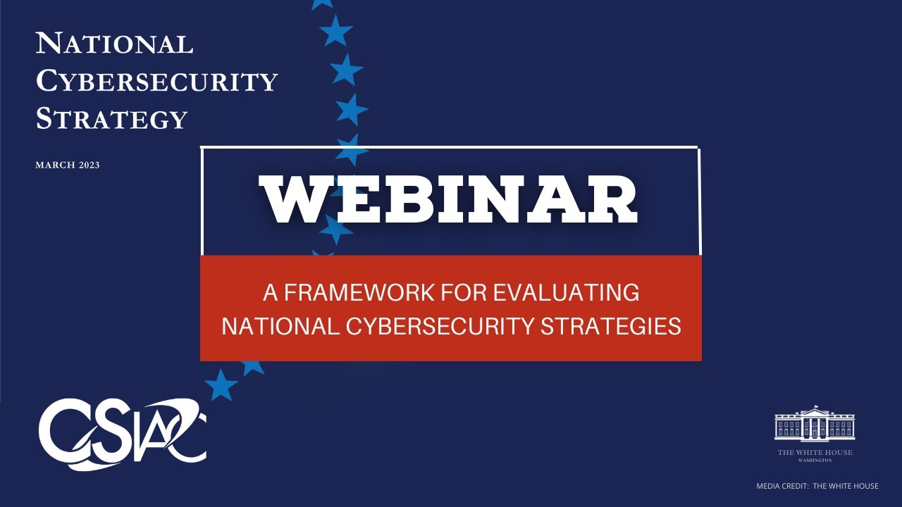 A Framework for Evaluating National Cybersecurity Strategies