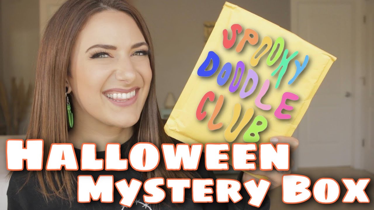 ETSY HALLOWEEN MYSTERY BOX | It's not too early for SpookyDoodleClub, right?