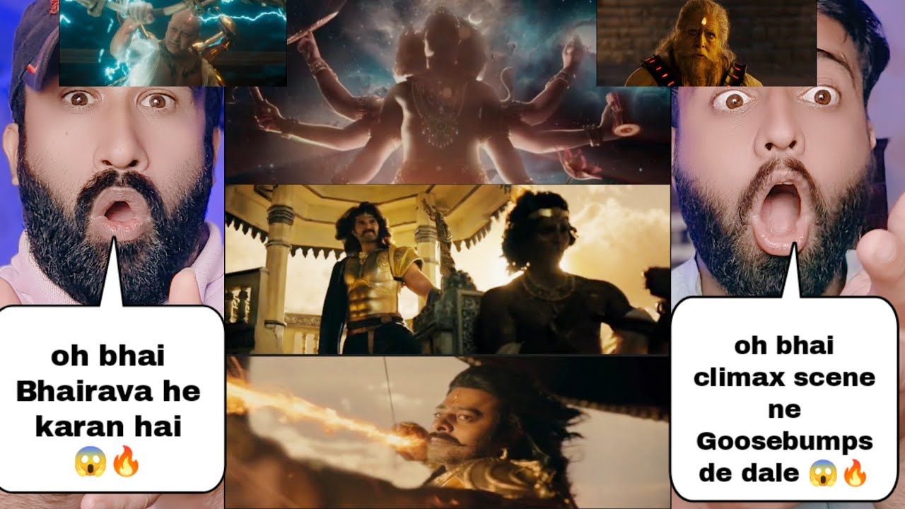 Kalki 2898 AD Movie Mass Climax Scene | Arjun Vs Karan Fight | Bhagwan Krishna Praise Karan Scene |