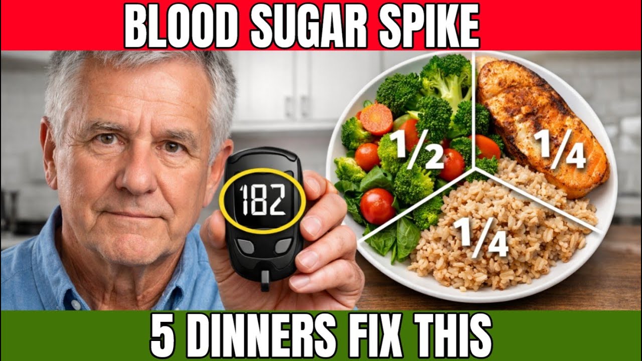 5 Dinners That Stopped My Blood Sugar Spikes (Doctor-Approved for 65+)