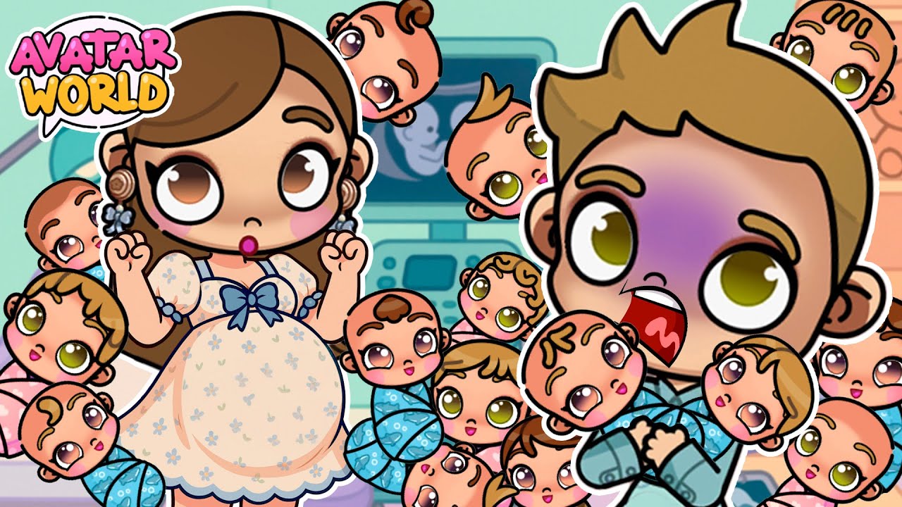 АЛИСИЯ GAMEPLAYS БЕРЕМЕННА 100 ДЕТЬМИ! 😱🍼 в Avatar World | Juanvi Gameplays