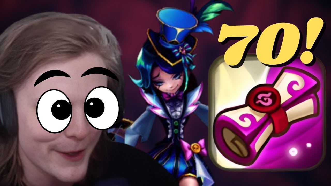 HE GOT THAT MANY IN ONLY 70 LD?! (Summoners war)