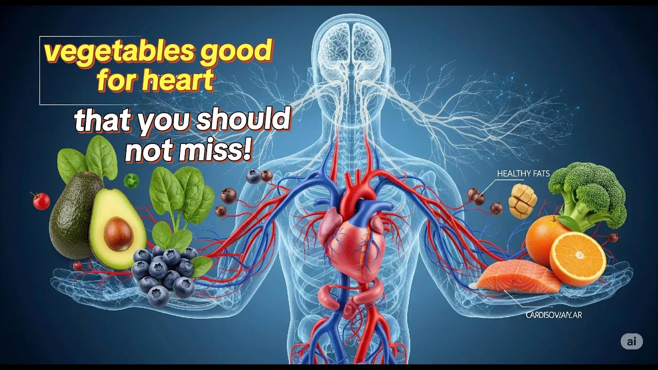 7 Best Vegetables for a Stronger Heart After 60 | Natural Heart Protection for Seniors