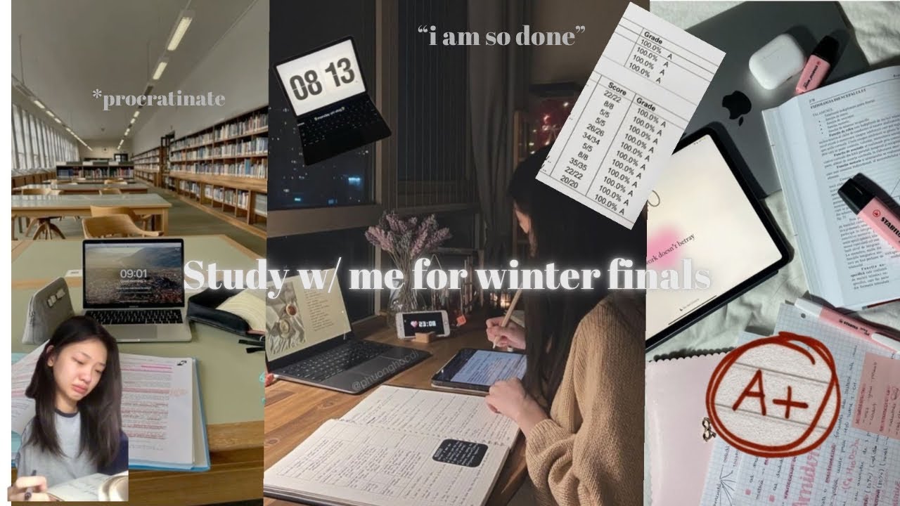 Winter Study Vlogmas ❄️☕ Late Nights, Burnout & Cozy Motivation