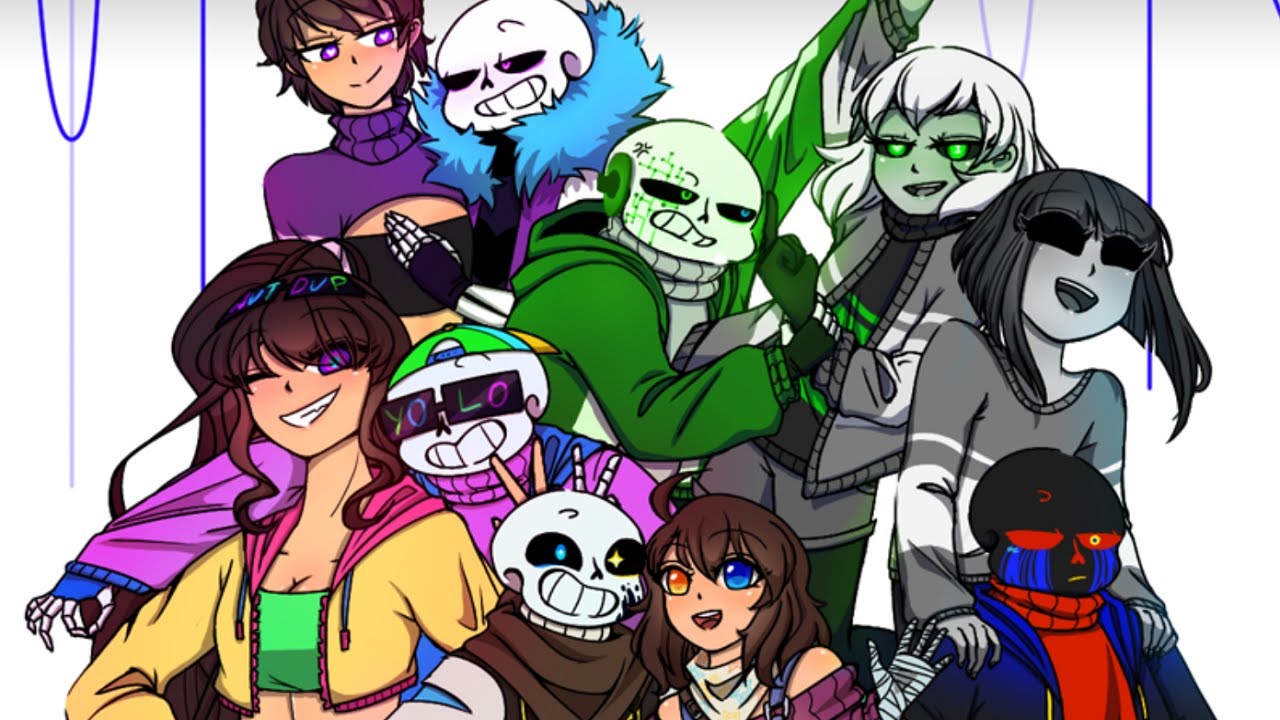 Sans - Flirt【 Undertale Comic Dub Compilation 】