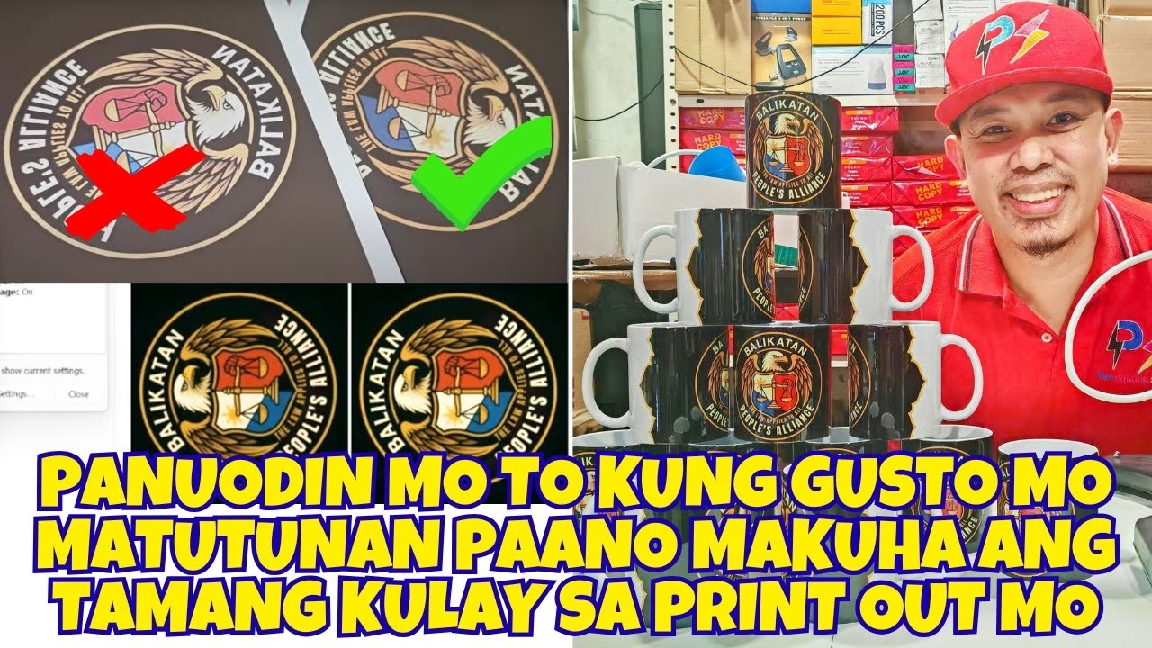SUBLIMATION COLOR CORRECTION | COLOR ADJUSTMENT | COLOR PRINT OUT PROBLEM | The Printing Shock