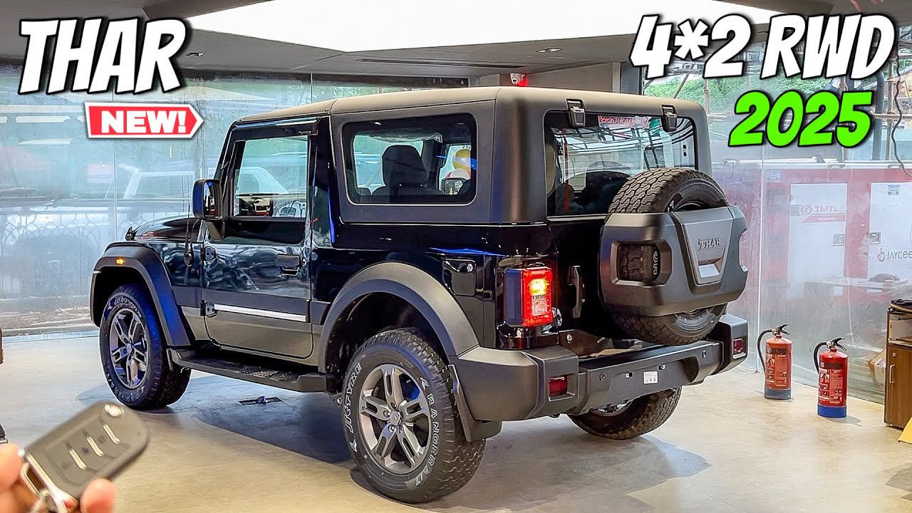 New Mahindra Thar RWD 2025 ❤️ | Thar 4×2 Updated Model | Mahindra Thar Detailed Review