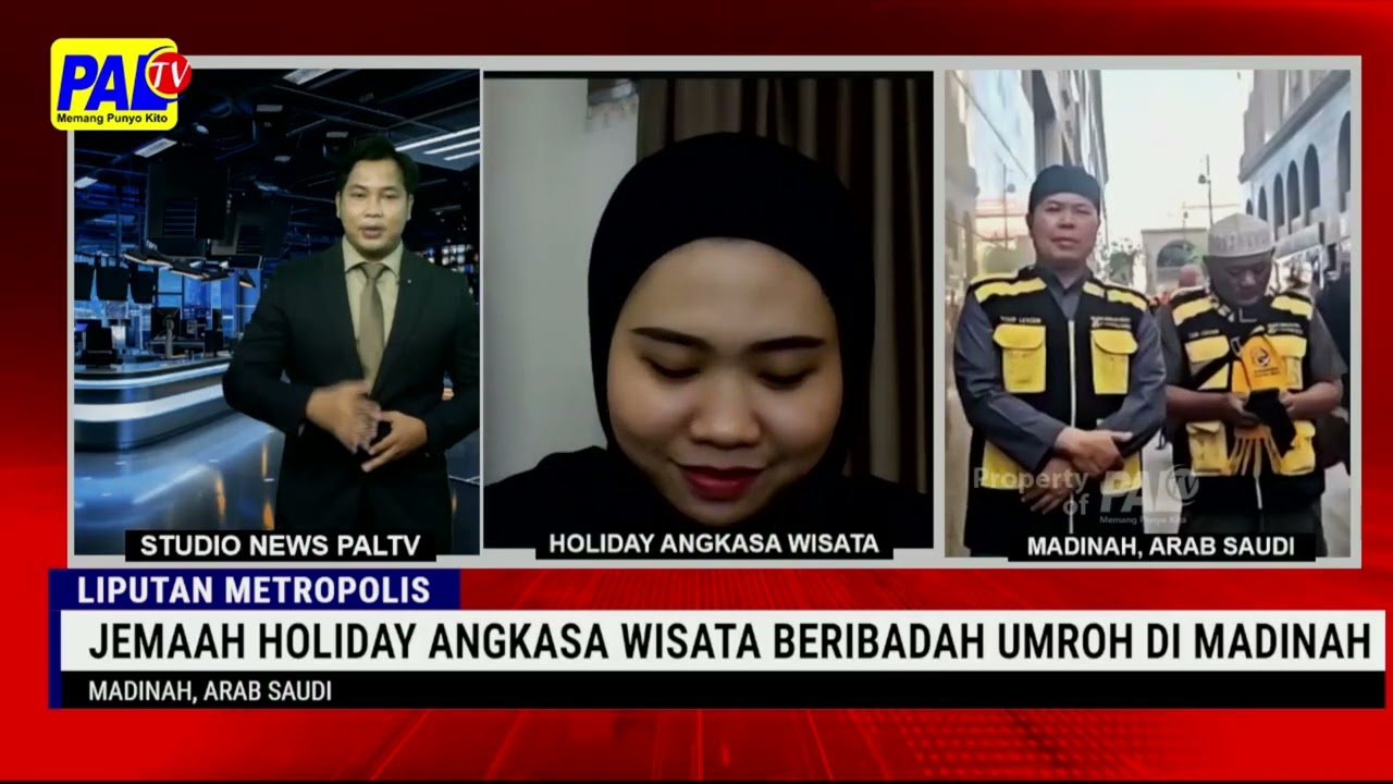 JEMAAH HOLIDAY ANGKASA WISATA BERIBADAH UMROH DI MADINAH (28/1/26)