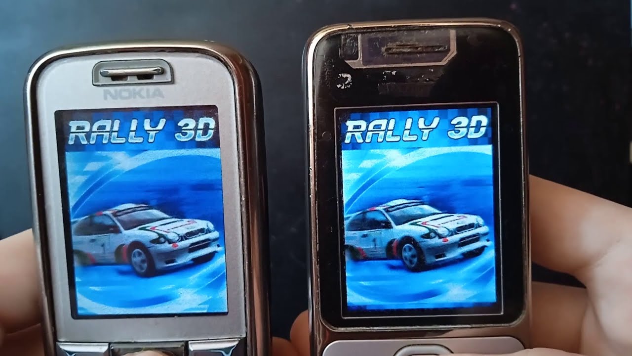 Rally 3D Мультиплеер - Nokia C2-01 и 6233