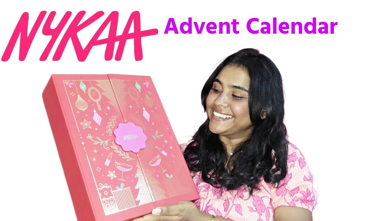 My First Advent Calendar 🌲🍰🍸 #NYKAAhaul #AdventCalendar #viral #trendingvideo 