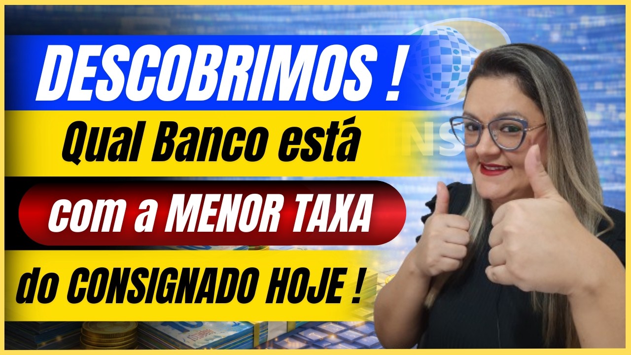 🔴 COLOQUEI 2 BANCOS FRENTE A FRENTE ! - VEJA QUAL TEM A MENOR TAXA DO CONSIGNADO !
