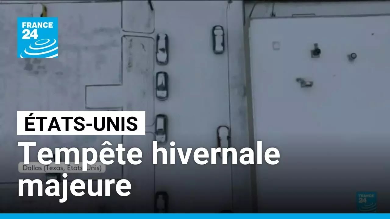 Froid polaire, supermarchés vides : une tempête hivernale majeure déferle sur les États-Unis