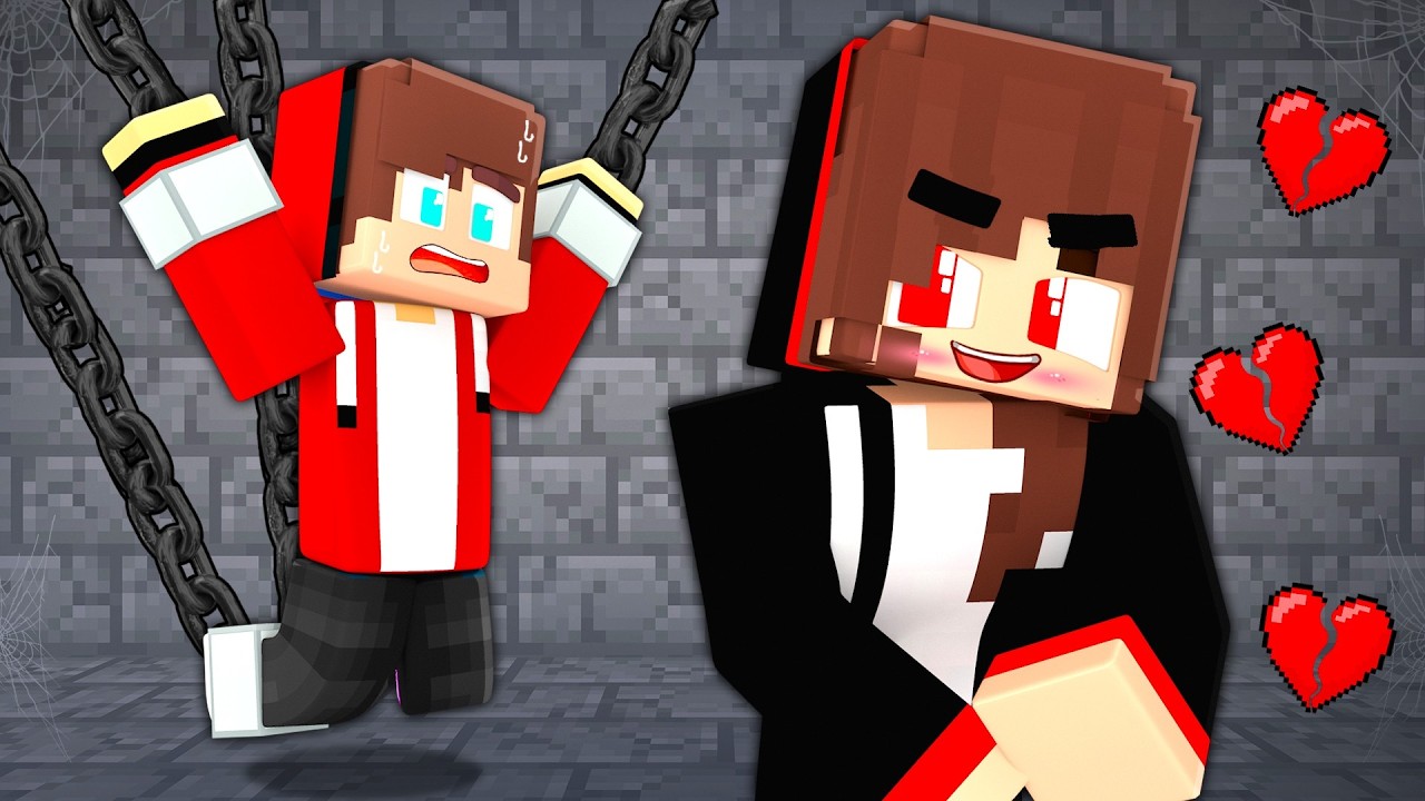 MAIZEN : JJ’s Girl Became DARK – LOVE CURSE?! Minecraft Animation JJ & Mikey