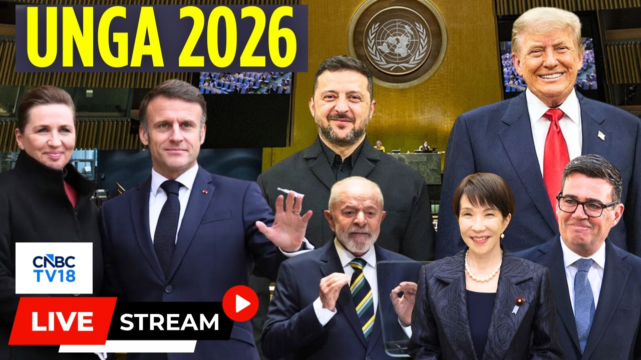 UNGA LIVE: World Leaders Arrive for the 81st UN General Assembly 2026 in New York | Trump | N18G