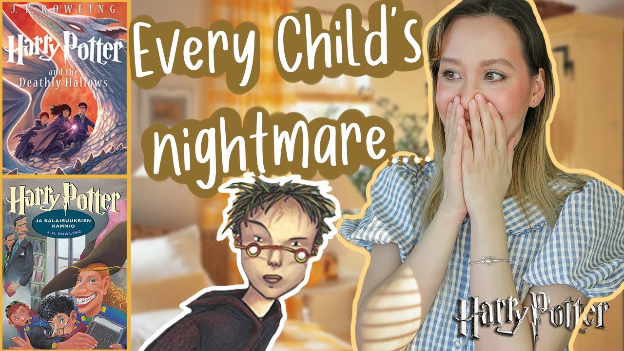 Reacting to HARRY POTTER Book Covers from Around The World 😅 *FIRST IMPRESSION*