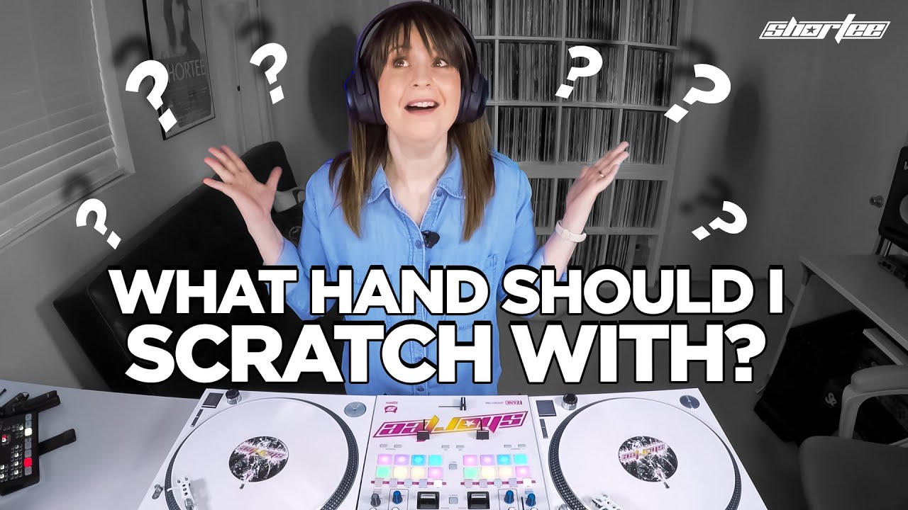 Which Hand Should You Scratch the RECORD or JOG WHEEL With? ★ SCRATCH DJ TIPS