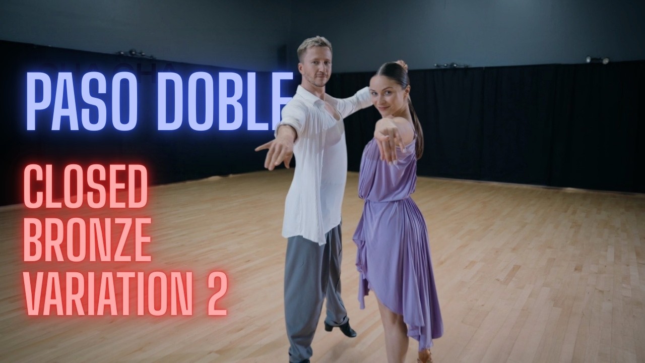 Paso Doble Basic Syllabus Closed Bronze Variation 2 by Andrii Voloshko and Kateryna Kyrylenko