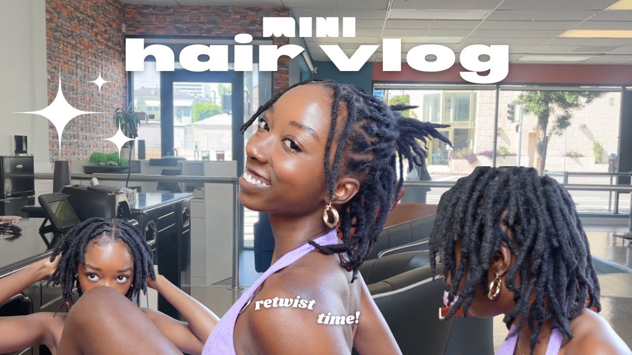 come with me to get a retwist! 18 month loc update