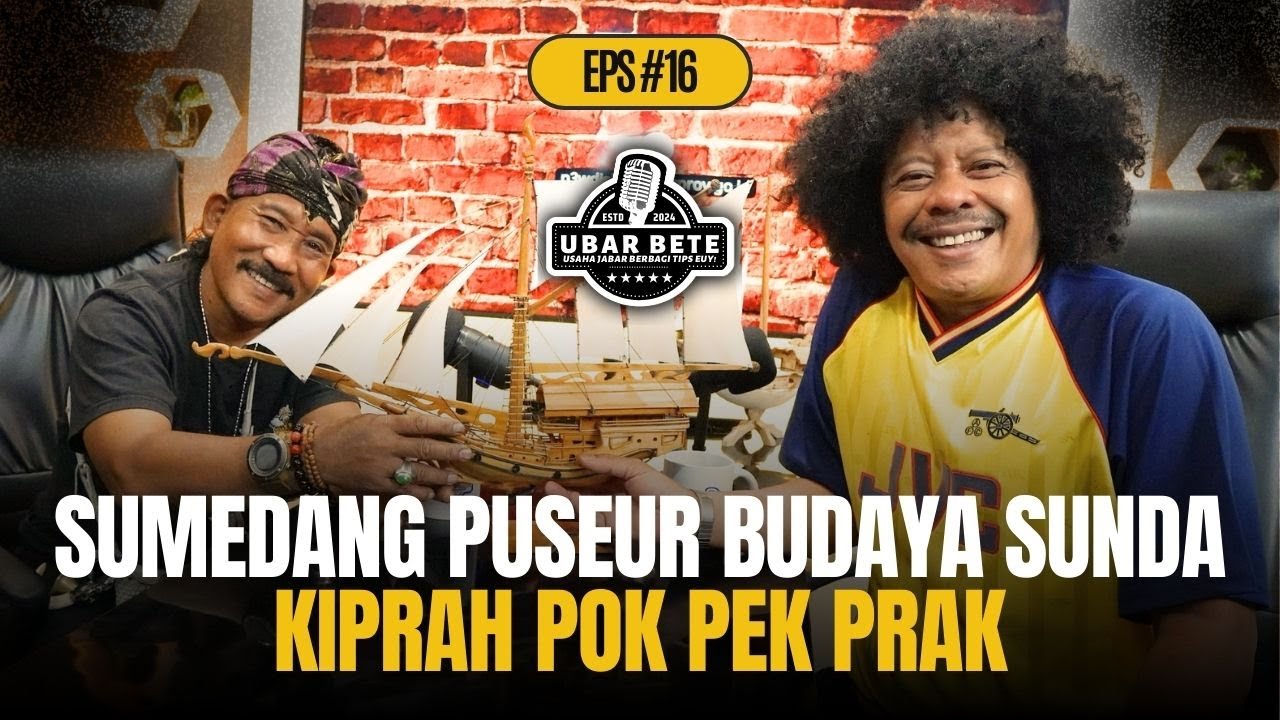 Yos Sugiharto pendiri Paguyuban Tradisional & pengrajin miniatur kapal Pinisi asal Sumedang | EPS 16