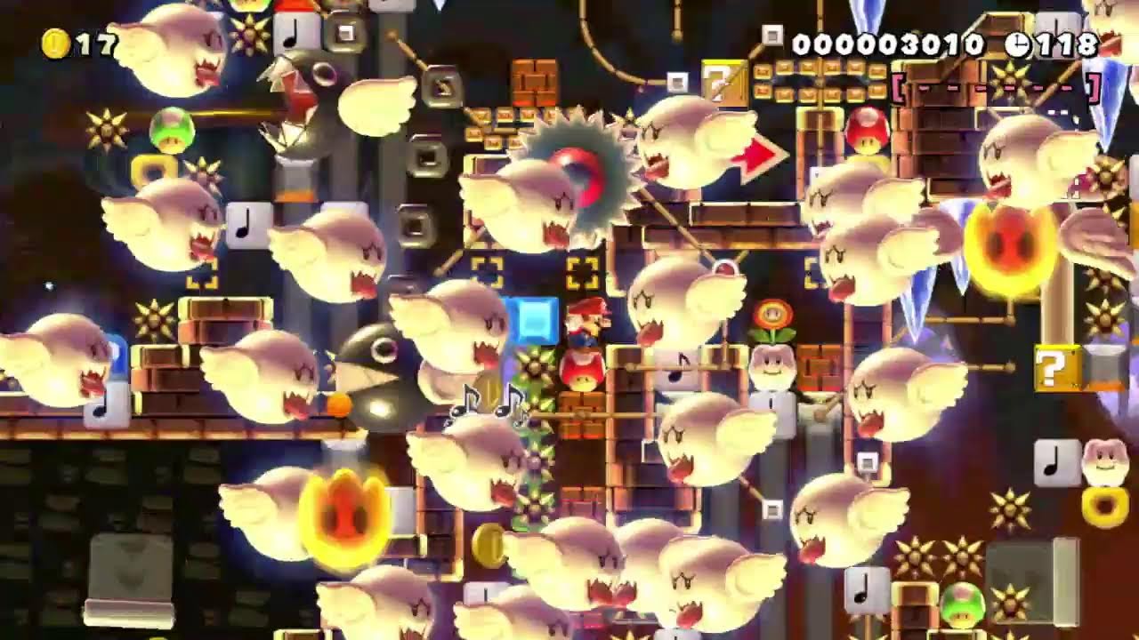 【マリオメーカー2】君の銀の庭(仮)　修正版　練習